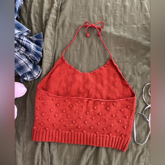 Misha And Puff Sweaters - Misha & Puff adult SZ L popcorn pcp halter top